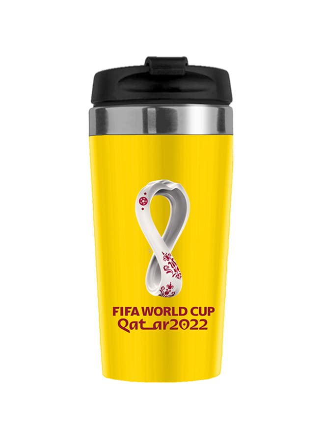 FIFA RT500402B World Cup Qatar 2022 Stainless Steel Vacuum Mug - Brazil - 450ml