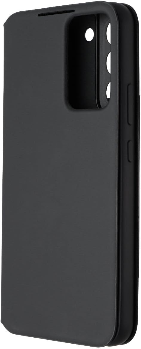 Samsung Galaxy S22+ S-View Flip Cover, Protective Phone Case, Tap Control, Cutting Edge Design, US Version, Black, (EF-ZS906CBEGUS)