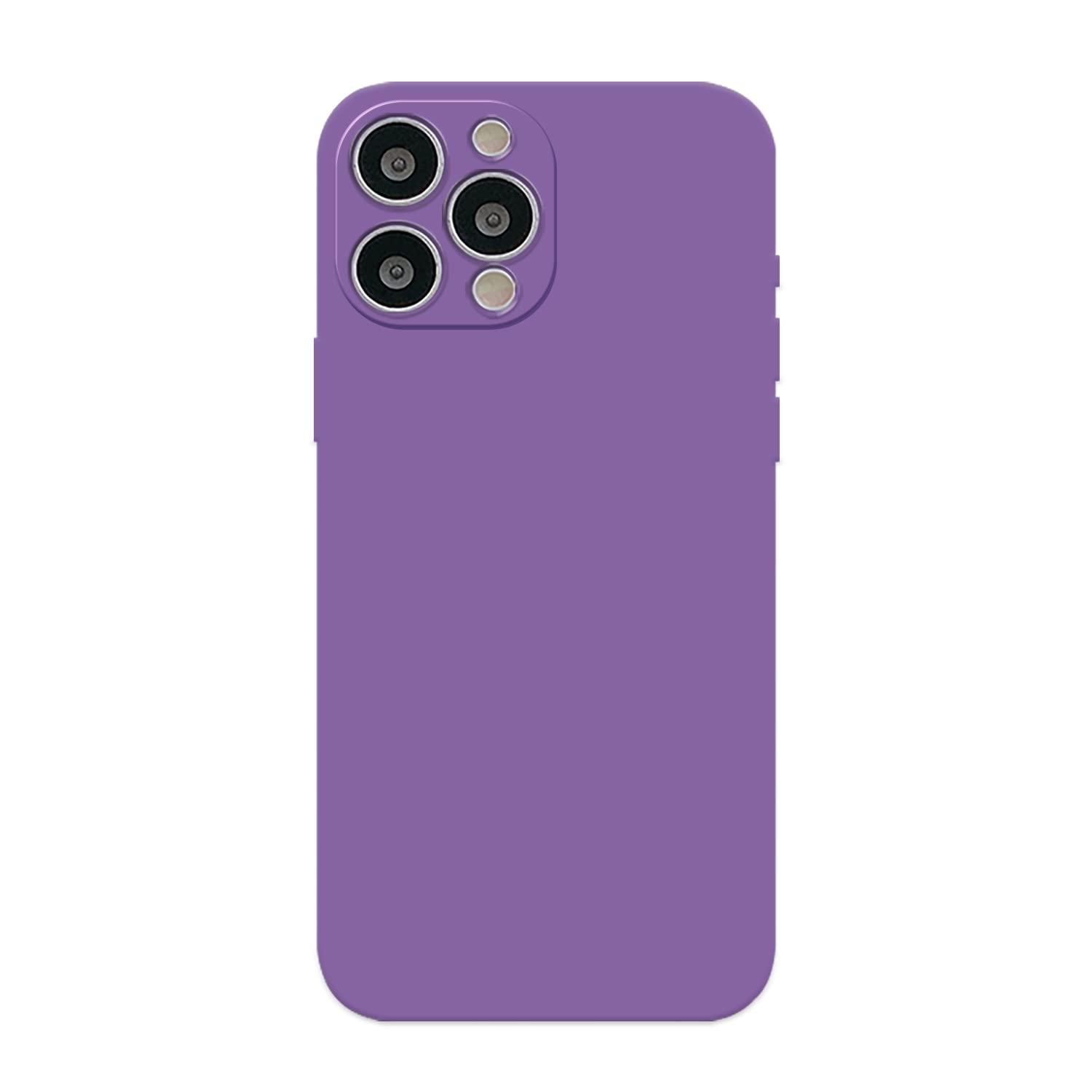 GXFCZD Case for iPhone 13pro max, 6.7-Inch, Silky-Soft Touch, Full-Bodypro maxtective Case, Shockproof Cover with Microfiber Lining (purple)