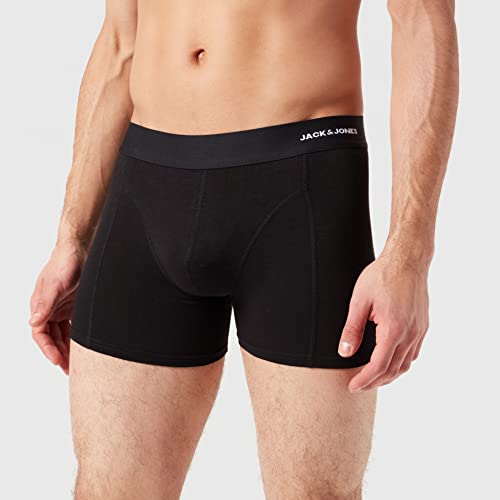 Jack & Jones Mens Jacbasic Bamboo Trunks 3 Pack Noos Boxer Shorts