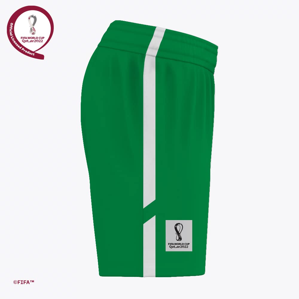 FIFA World Cup Qatar 2022 KSA BOY'S SHORTS - GREEN