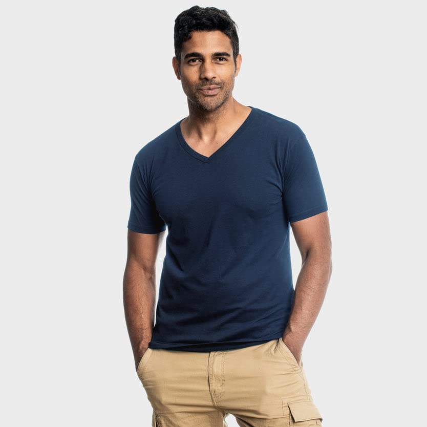 True Classic V Neck Mens T Shirt