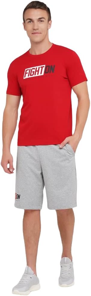 ANTA SS TEE For MEN, RED, 2XL, RED, XXL