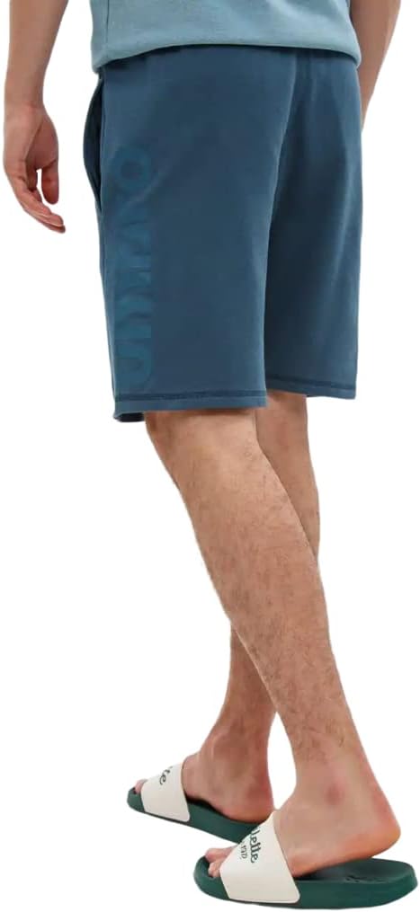 Umbro mens FW LINEAR LOGO GRAPHIC SHORT - LOOPBACK Shorts Color: Navy Size: L