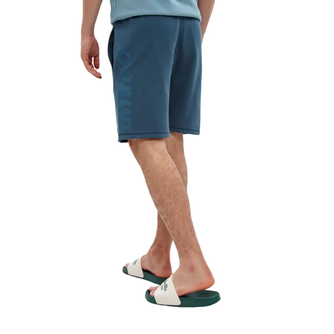 Umbro mens FW LINEAR LOGO GRAPHIC SHORT - LOOPBACK Shorts Color: BLUE
 Size: XL