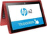 HP X2-10-P000NE Touch Detachable Notebook - Intel Atom - 2GB RAM/32GB EMMC - 10.1" HD - Windows 10 - Red