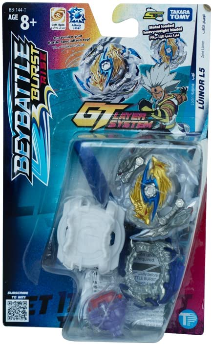 BEYBATTLE BURST Season 4 Starter Zone Luinor L5, Multicolor, BB-144-T, One Size