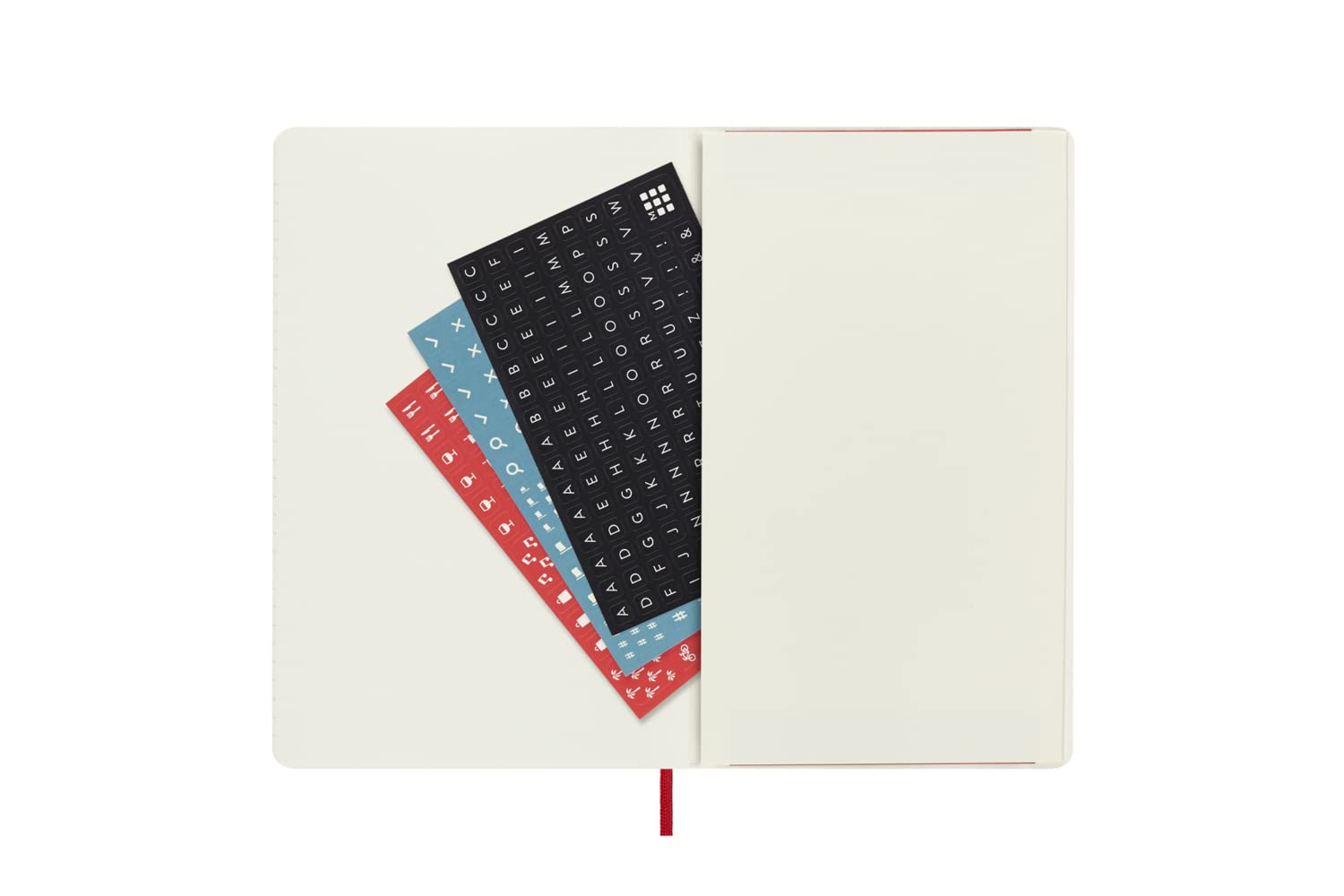 Moleskine Weekly Planner 2023, 12-Month Weekly Diary, Weekly Planner and Notebook, Soft Cover, Large Size 13 x 21 cm, Colour Scarlet Red