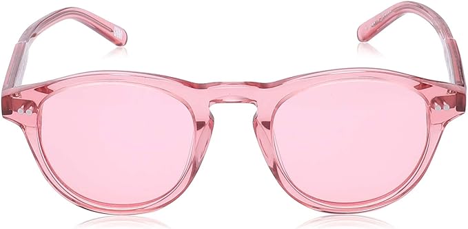 Chimi Guava Pink Lens Panto Sunglasses for Women