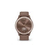 GARMIN VIVOMOVE SPORT, COCOA CASE AND SILICONE BAND WITH PEACH GOLD ACCENTS