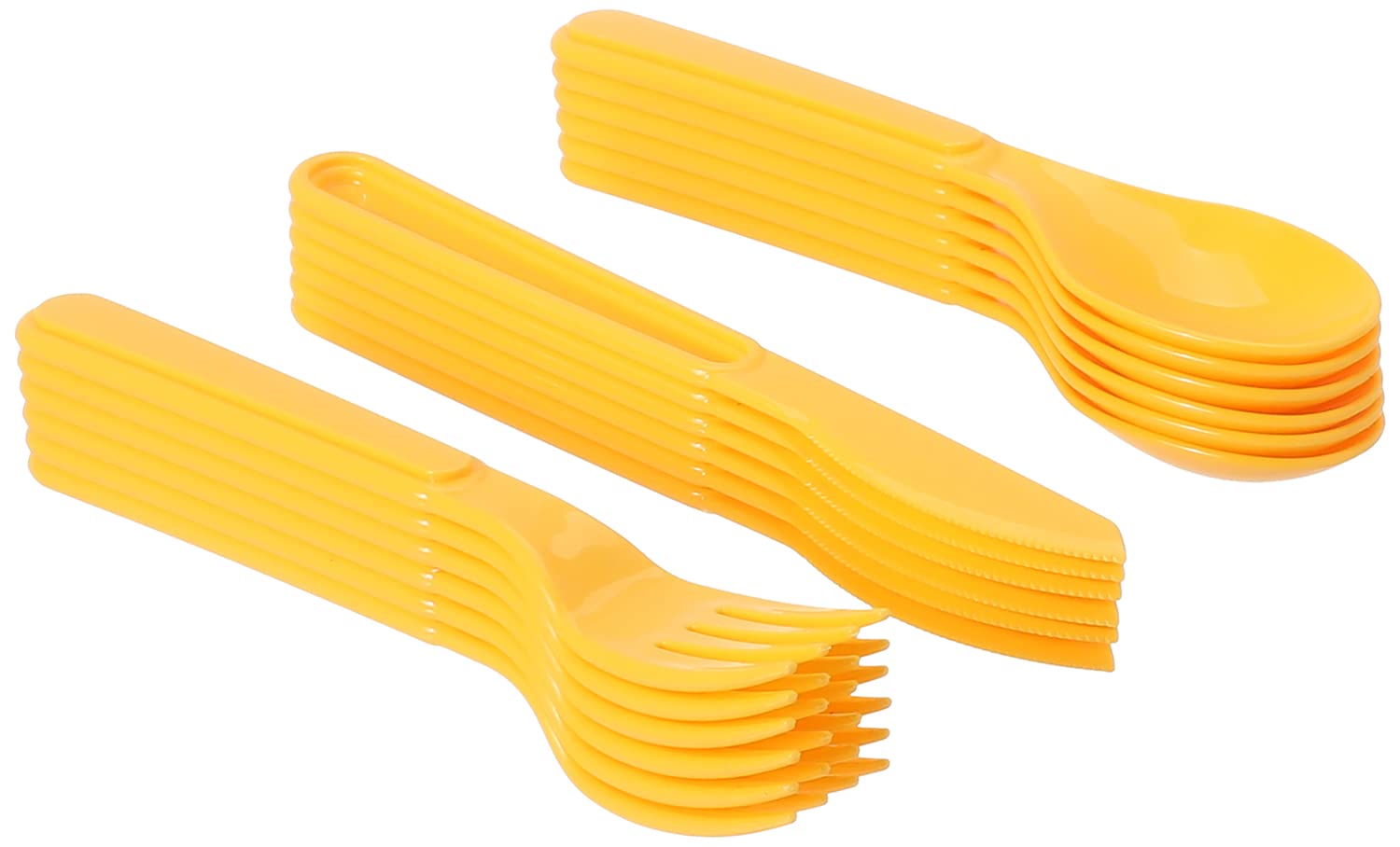 32-Piece Plastic Travel Kit - Yellow