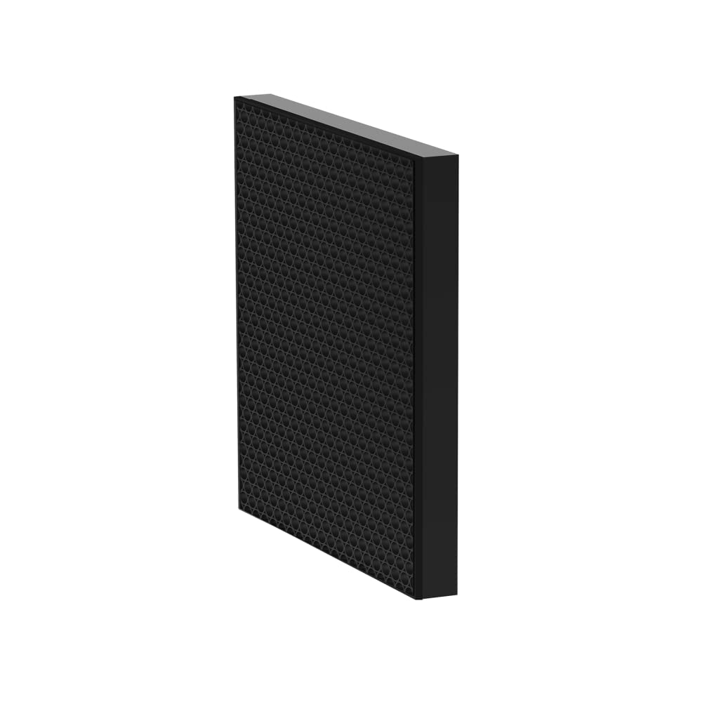 فلتر الكربون النشط Honeywell Air Touch V3، يزيل الفورمالديهايد، المركبات العضوية المتطايرة، الدخان، الأبخرة السامة والرائحة، أسود