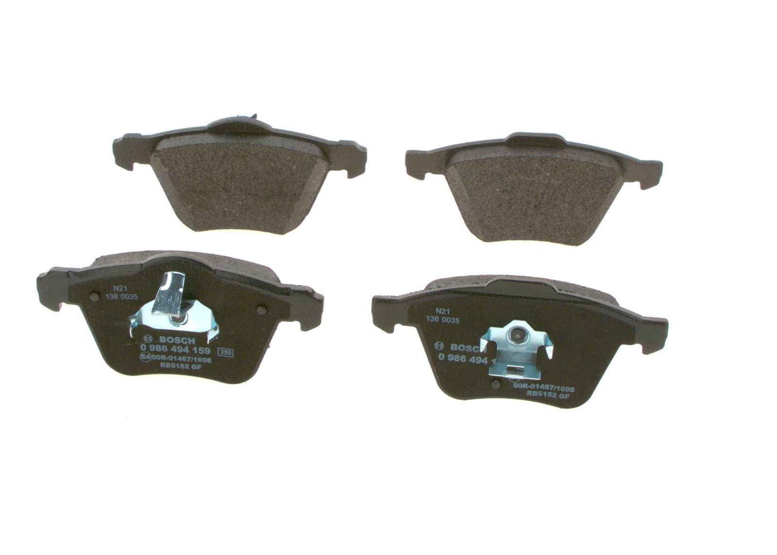 Bosch 0986494159 Brake Pad Set