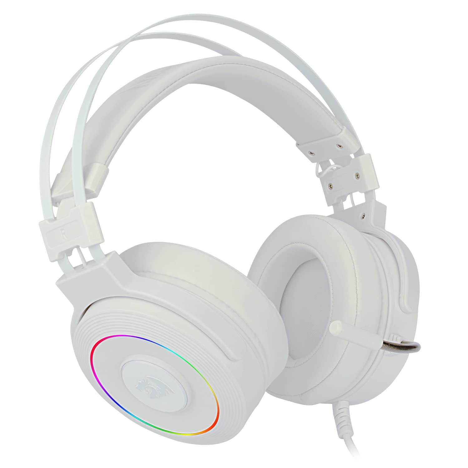 Redragon LAMIA 2 white, USB RGB Gaming Headset w/stand