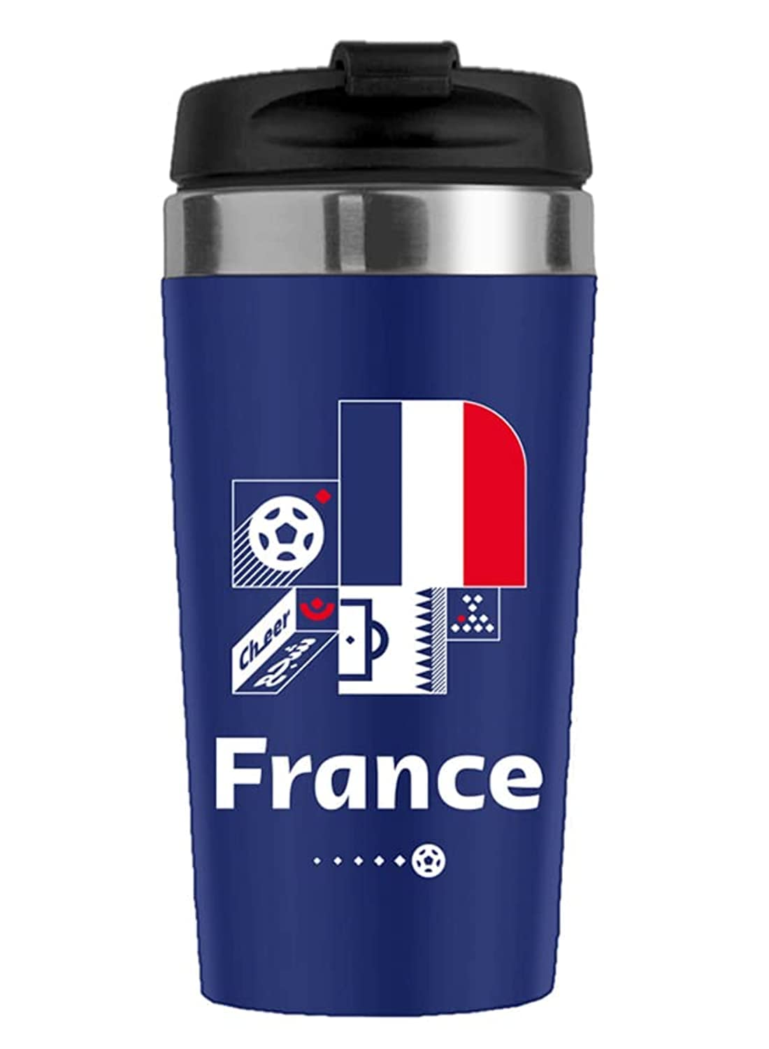 FIFA RT500402F World Cup Qatar 2022 Stainless Steel Vacuum Mug - France - 450ml