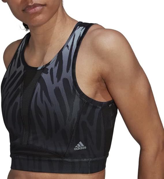 adidas Womens Trn Tigr Aop Sports Bra