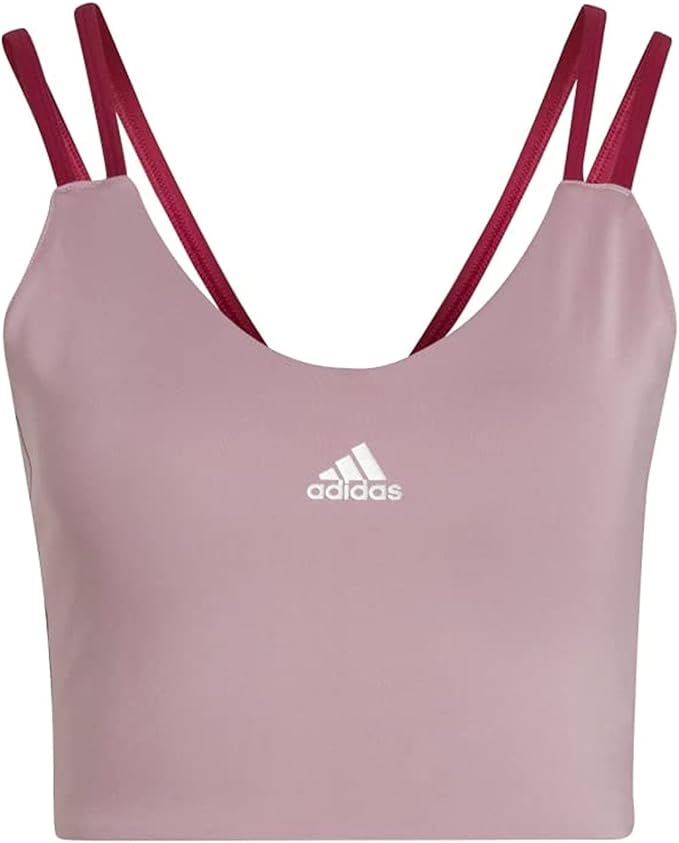 Adidas w uforu bt hi1272 training magic mauve other top for women, size 2xl