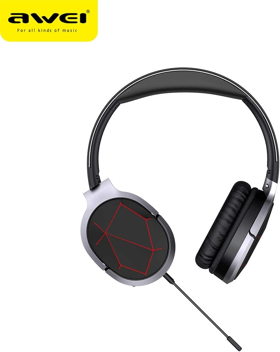 Awei A799BL Foldable Wireless Gaming Headphone - Black