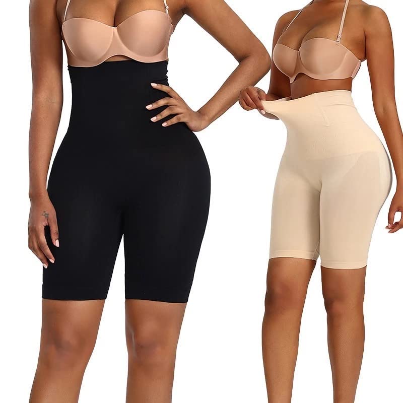 UTIANO,High Waisted Body Shaper Shorts Shapewear for Women Tummy Control Thigh Slimming Technology