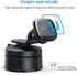 Anker Dashboard Magnetic Car Mount, Phone Holder for iPhone, Samsung, LG, Nexus, and Smartphones - Black