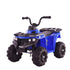 Dorsa 6V Children's Electric Mini ATV 4 Wheel Ride on Car, Blue, 3201-K-BLUE