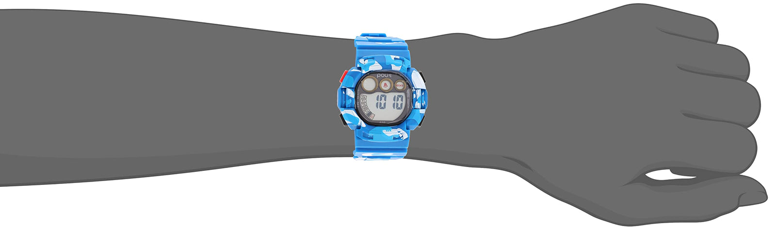 POLIT FT289 Multicolor Round Digital Rubber Watch For unisex-child