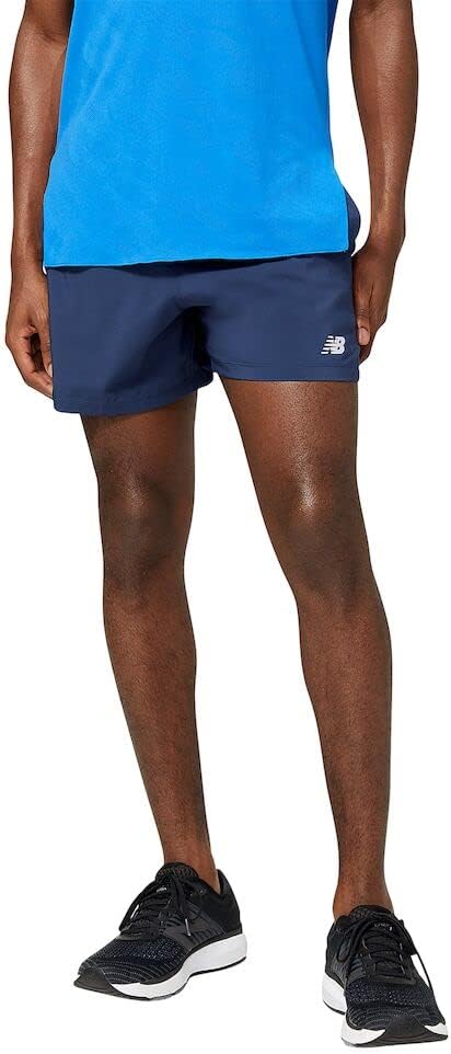 New Balance Women's Accelerate 5 Inch Shorts, Natural Indigo, L