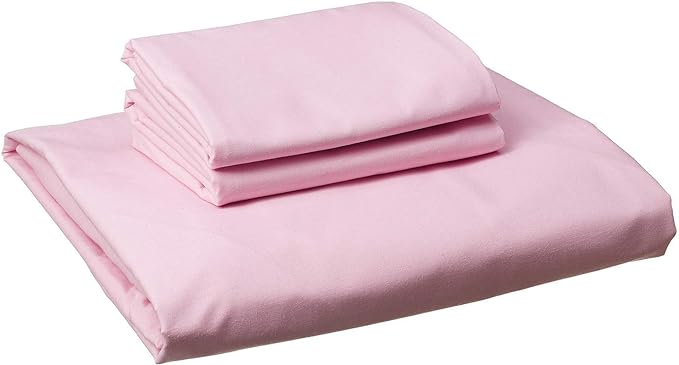 NICE HOME Fitting Bed Sheet Set, 2 Pillow Cases and 1 Bed Sheet