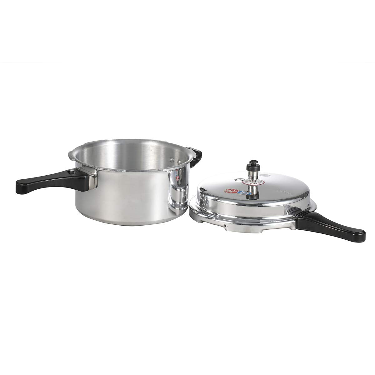 Geepas 7.5 Liter Normal Pressure Cooker, Silver - GPC327