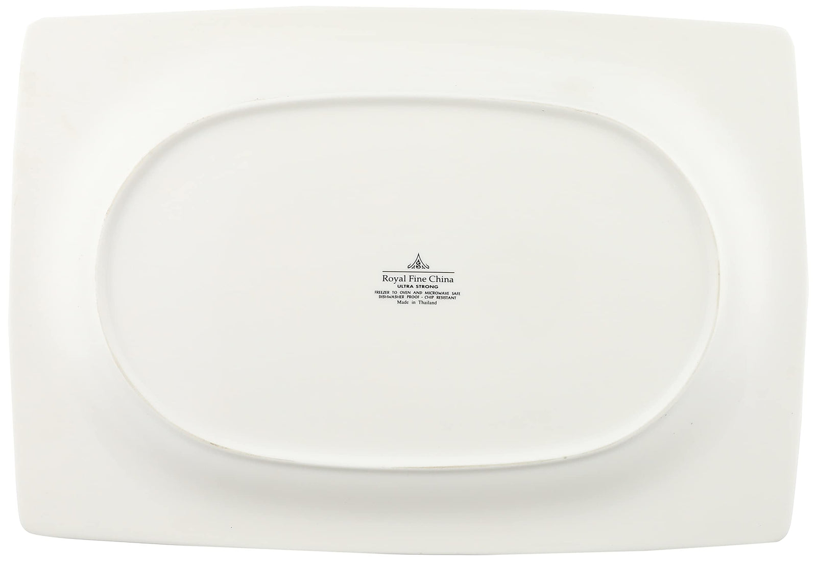 Royal porcelain - ovalplatter 32.6 x 22.3 cm