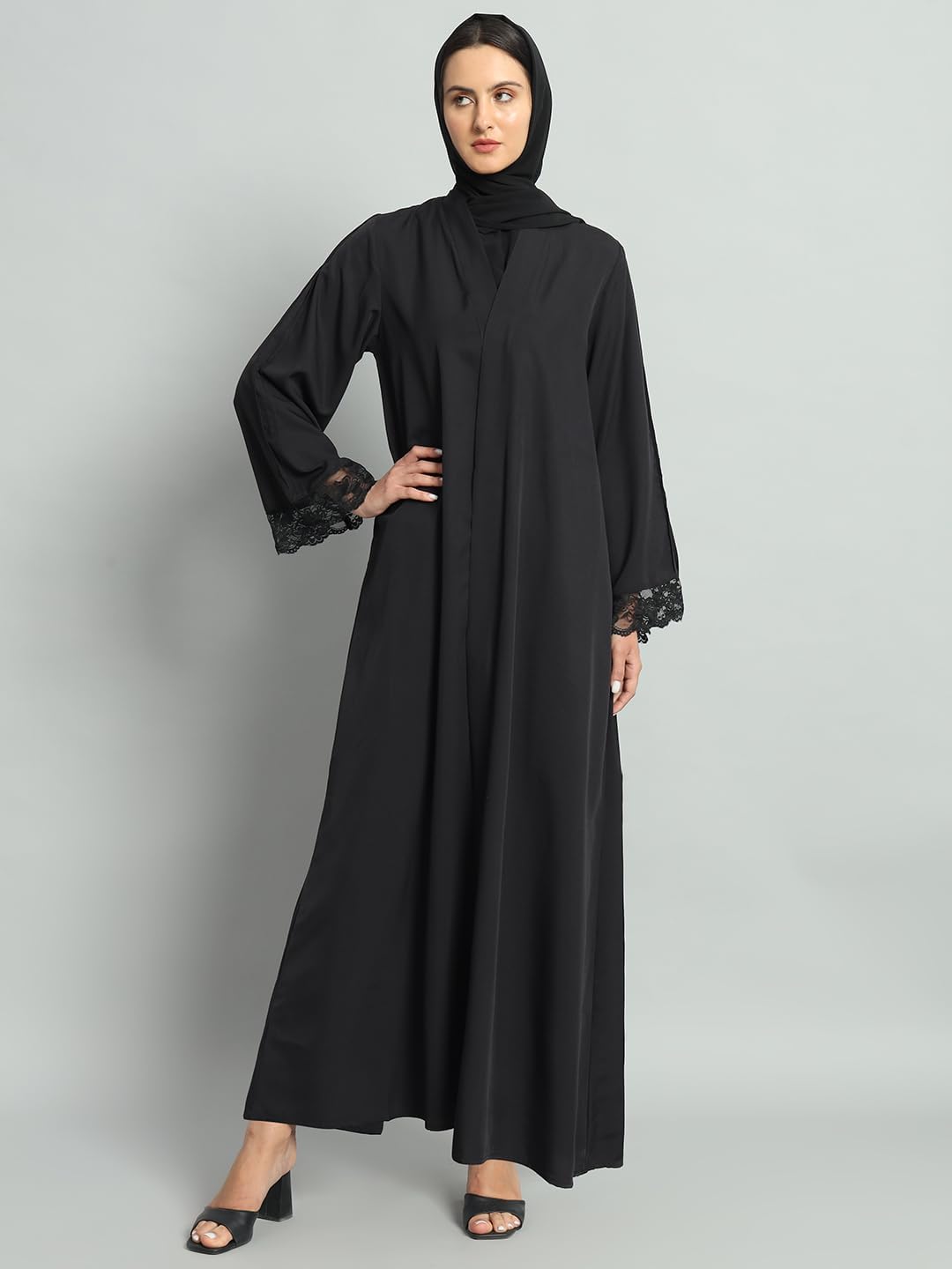 Styleville.in Women Arabic wear abaya with Hiajb