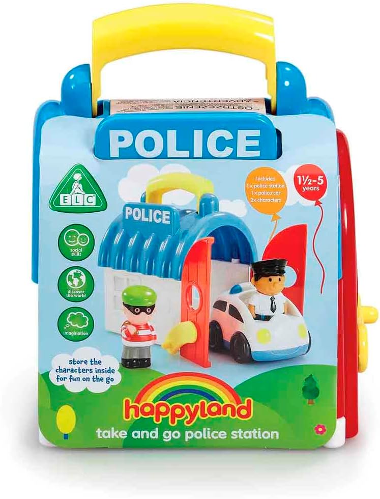 Early Learning Centre - HappyLand Take and Go Police Station