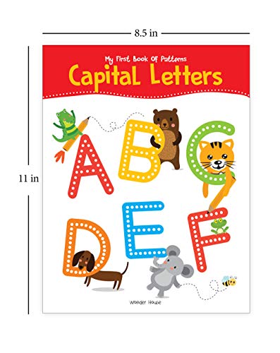 My First Book of Patterns Capital Letters: Write and Practice Patterns and Capital Letters A to Z (Pattern Writing) Paperback