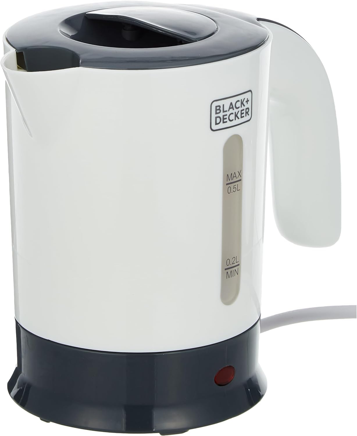 Black & Decker Travel Kettle, White - Tr250Ja