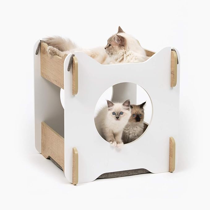 Vesper Cabana - Snug Hideout With Relaxing Hammock - Cat Furniture