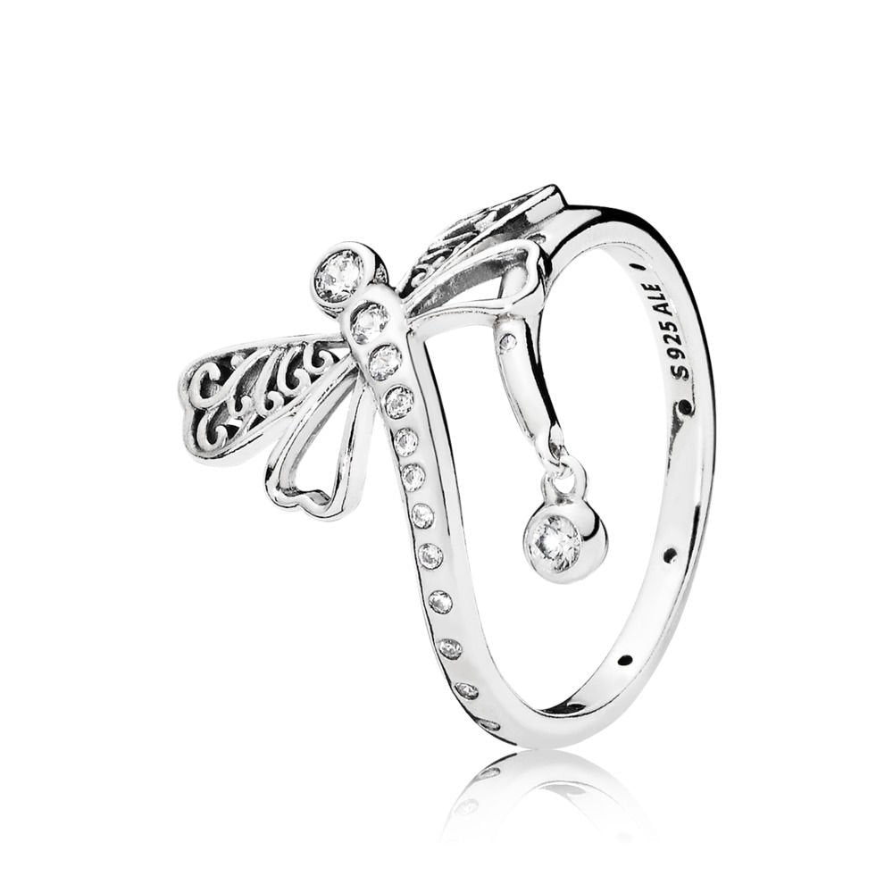 Pandora Women Silver Ring - 197093CZ-50