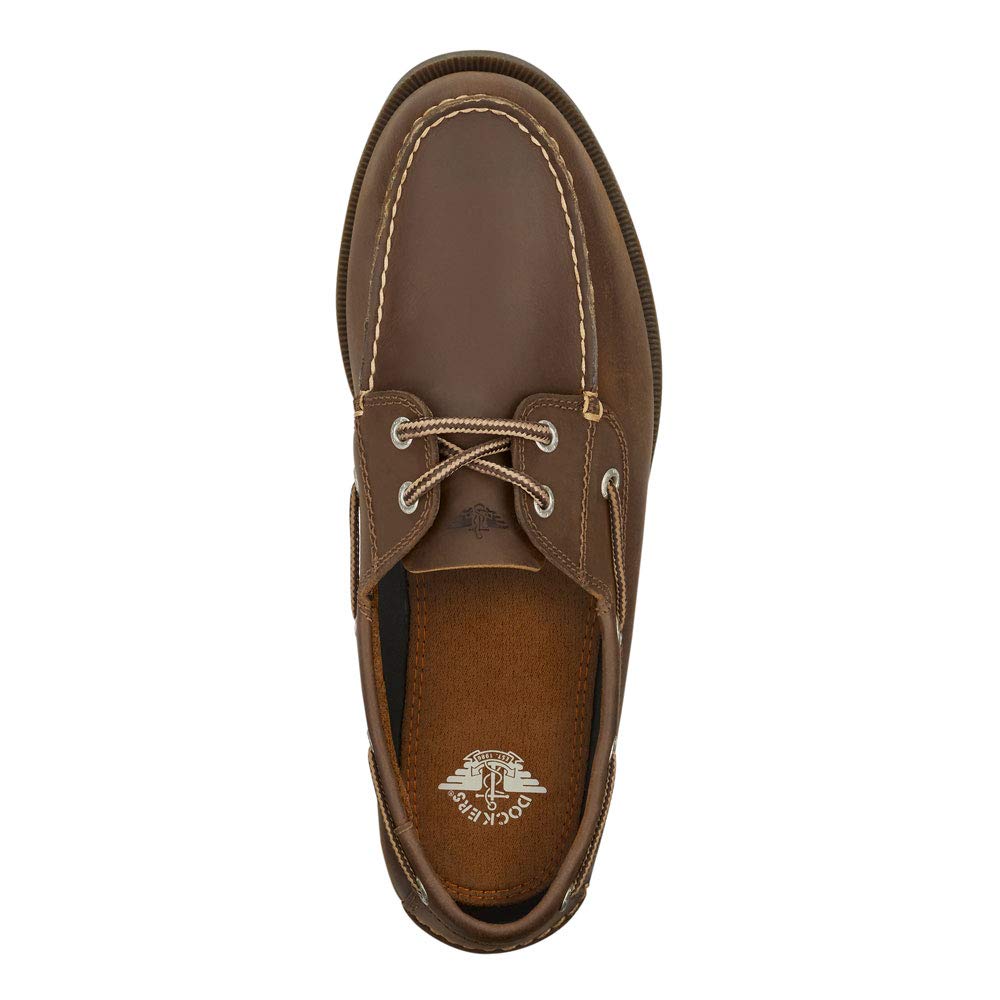 Dockers Men’s Vargas Leather Handsewn Boat Shoe