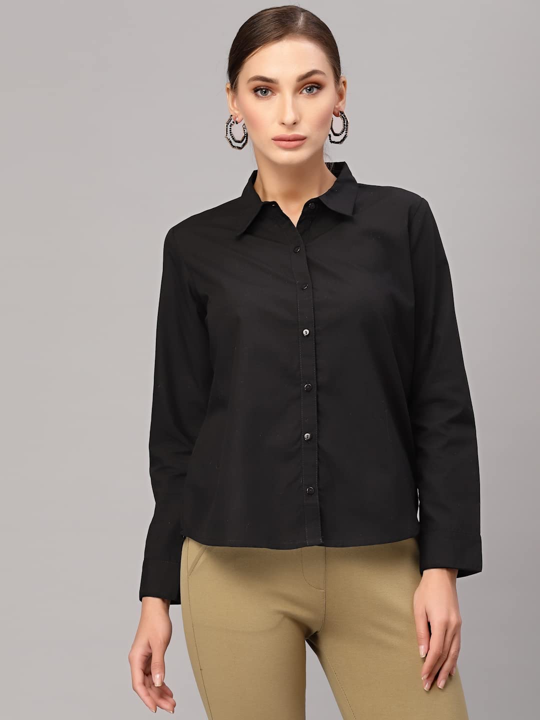 Krave Women Classic Formal Shirt