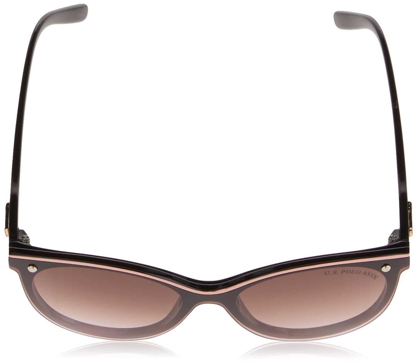 U.S. Polo Assn. Pa5031 Shield Uv Protective Cat Eye Sunglasses for Women. Classic Gifts for Her, 55 Mm