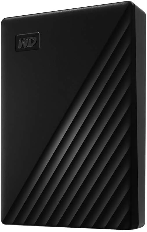 Western Digital 4TB My Passport Portable External Hard Drive with backup software and password protection, Black - WDBPKJ0040BBK-WESN