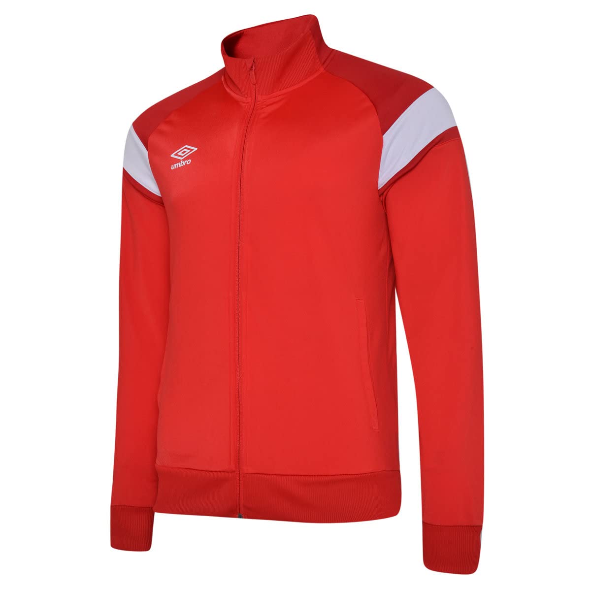 Umbro Chest Logo Contrast Panels High Neck Zip-Up Training Jacket for Men