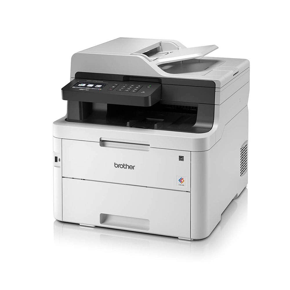 Brother wireless all in one printer, mfc-l3750cdw, with advanced led color laser print, duplex & mobile printing, high yield ink toner
