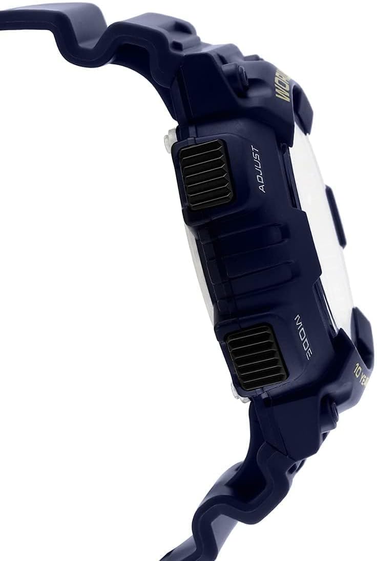 Casio Men's Watch - AEQ-110W-2AVDF Black Dial, Blue Band