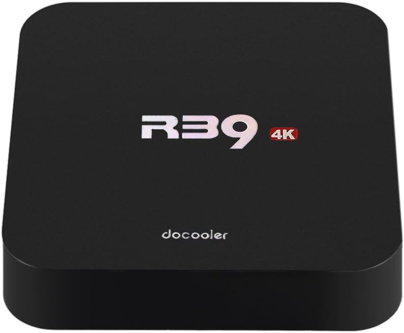 Docooler R39 Smart Android 6.0 TV Box RK3229 Quad Core UHD Mini PC WiFi H.265 HD Media Player UK Plug