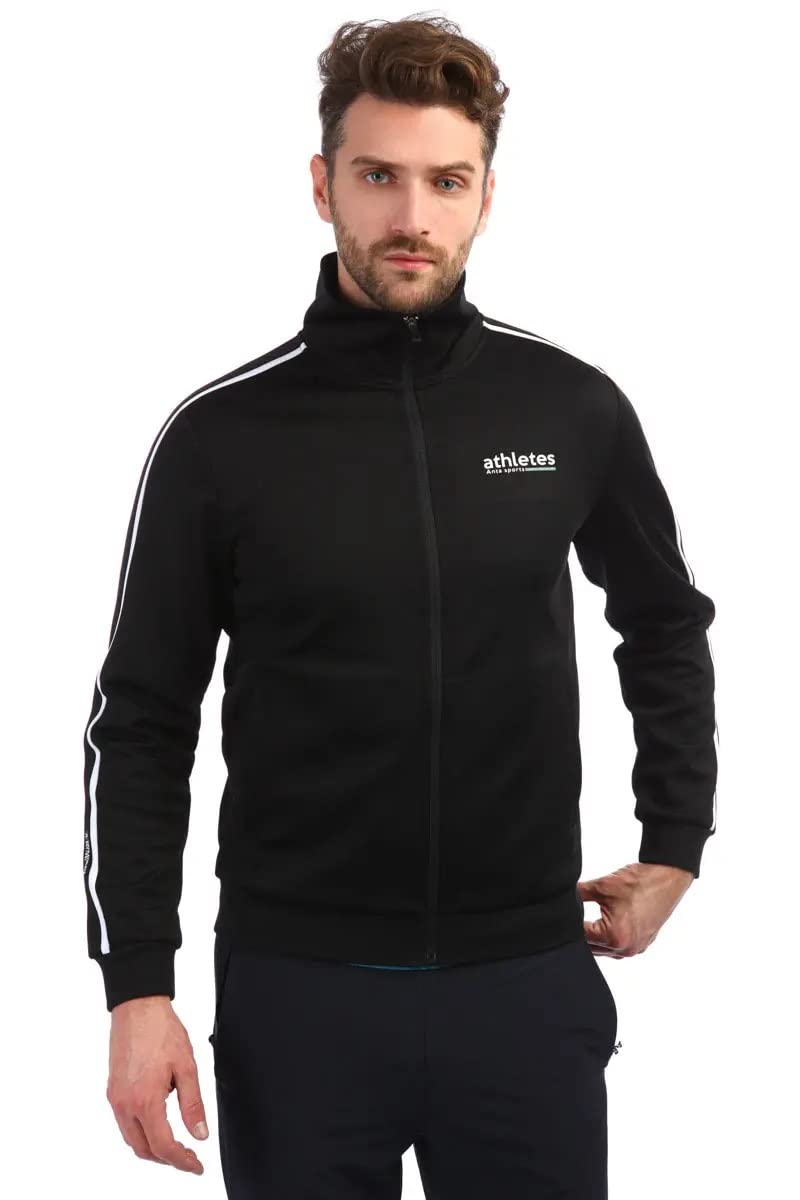 ANTA mens Anta Cross Training KNIT TRACK TOP For Men Jacket