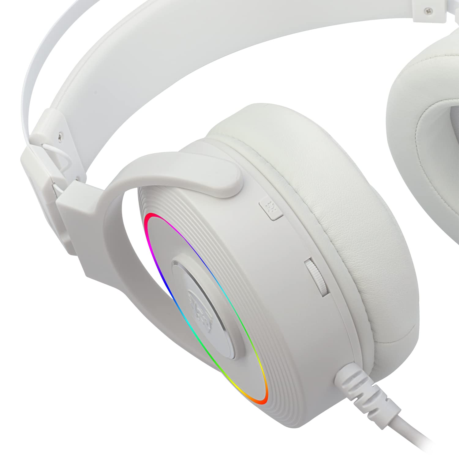 Redragon LAMIA 2 white, USB RGB Gaming Headset w/stand