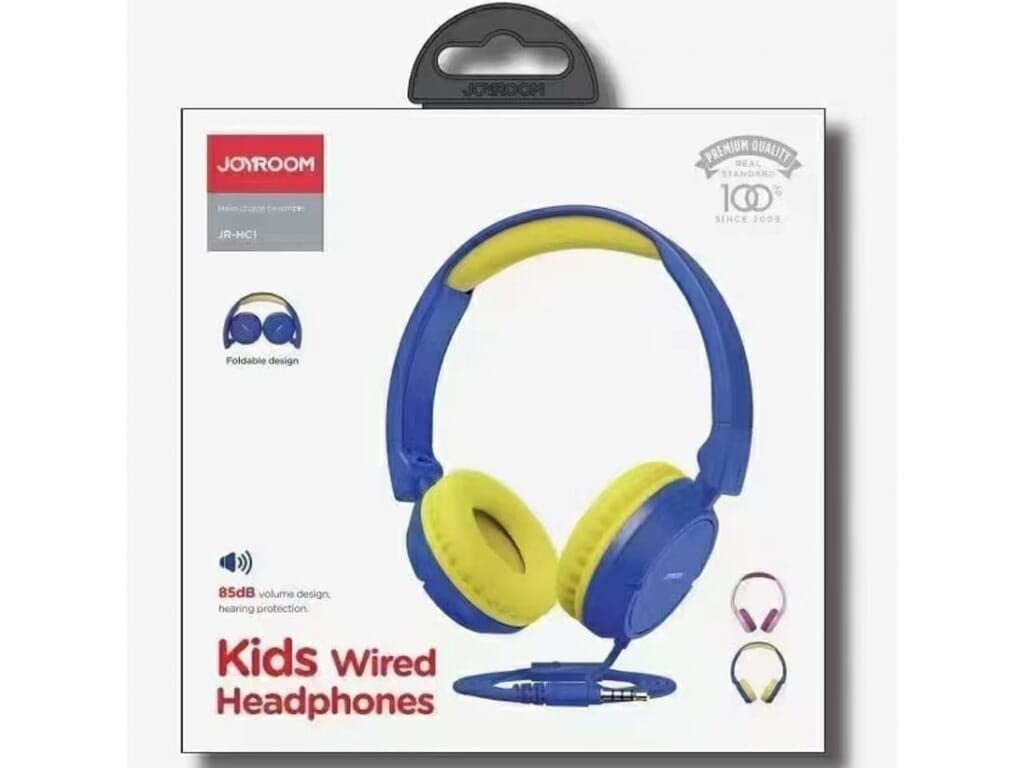 Joyroom JR-HC1 Kids wired headphones-Pink