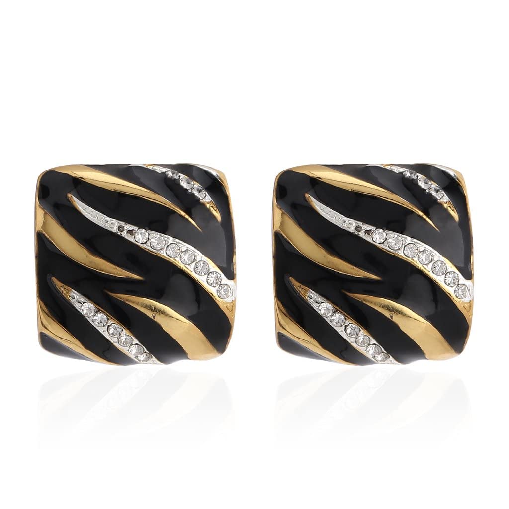 Estele Gold Plated Stud Earrings For Women