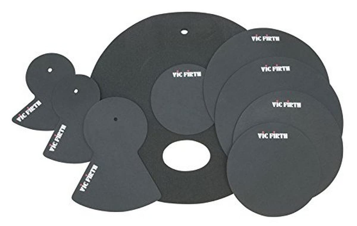 Vic Firth Drum Mute Prepack With Mutes Sized 12, 13, 14, 16, 22