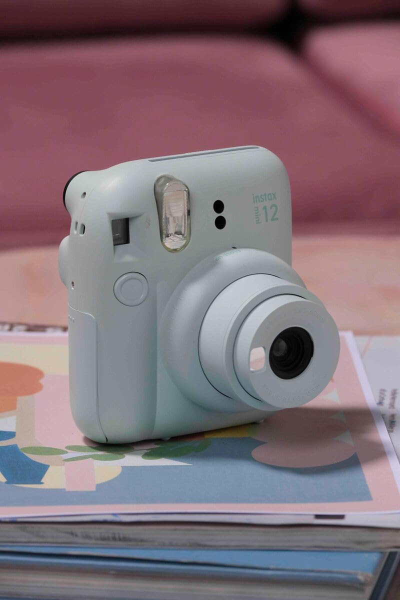 instax Fujifilm Mini 12 Instant Camera - Mint Green